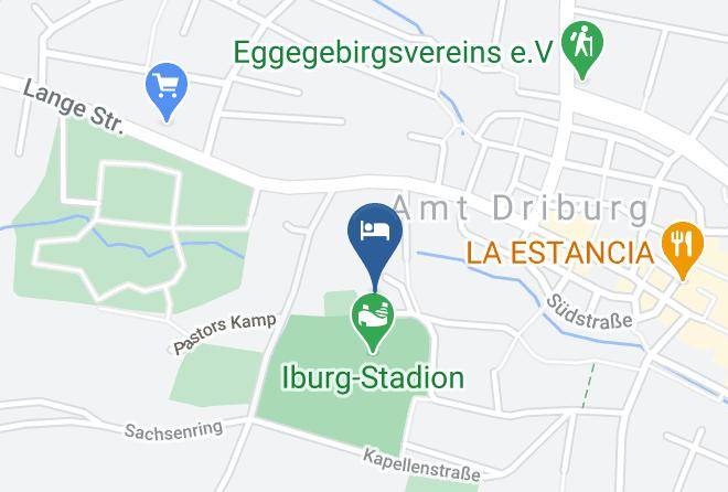 Hoxter - Djh Jugendherberge Bad Driburg Maps
