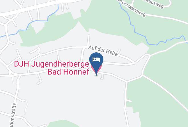 Rhein Sieg Kreis - Djh Jugendherberge Bad Honnef Maps