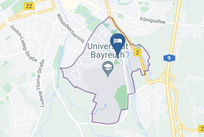 Bayreuth - Djh Jugendherberge Bayreuth Maps