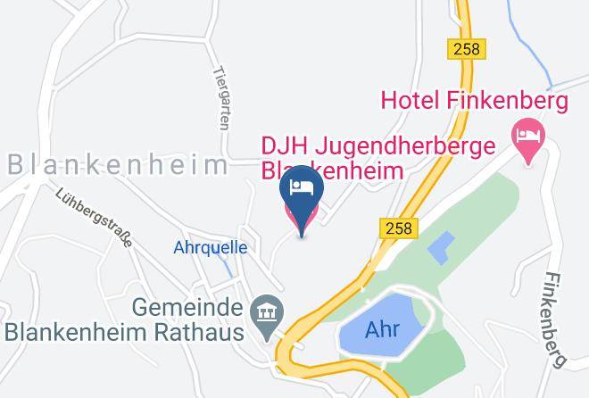 Euskirchen - Djh Jugendherberge Blankenheim Maps