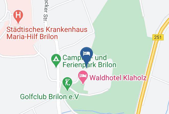 Hochsauerlandkreis - Djh Jugendherberge Brilon Maps