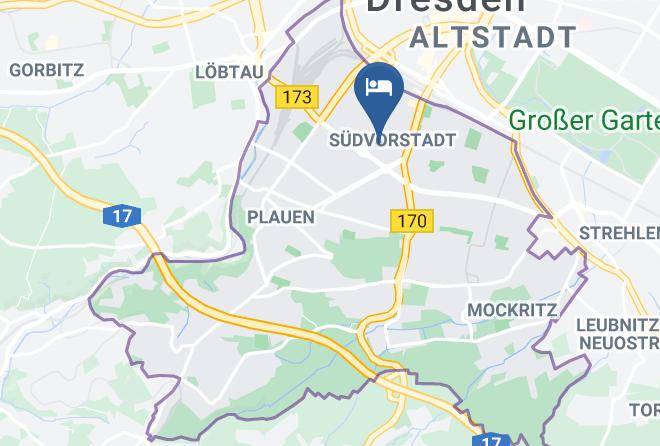 Dresden - Djh Jugendherberge Dresden Rudi Arndt Maps