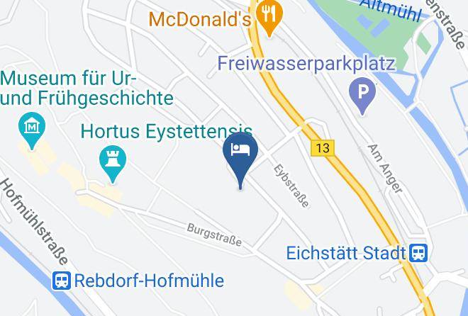 Eichstatt - Djh Jugendherberge Eichstatt Maps