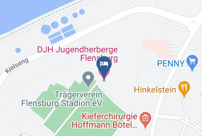 Djh Jugendherberge Flensburg Map