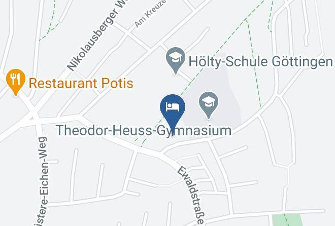Gottingen - Jugendherberge Göttingen Maps