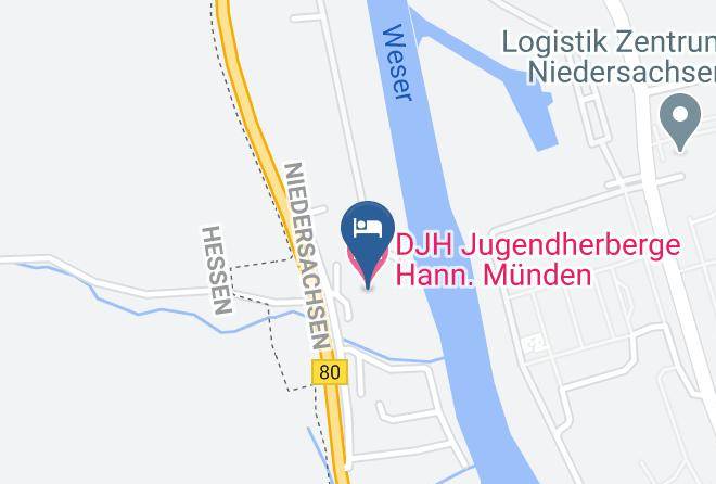 Gottingen - Djh Jugendherberge Hann Munden Maps