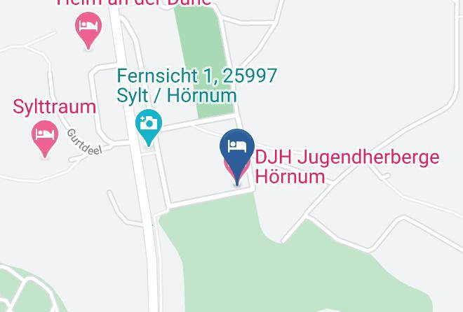 Nordfriesland - Djh Jugendherberge Hornum Maps