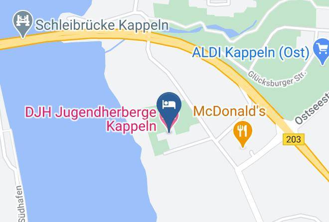 Schleswig Flensburg - Djh Jugendherberge Kappeln Maps