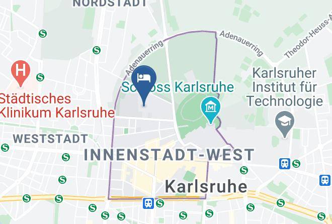 Karlsruhe - Djh Jugendherberge Karlsruhe Maps
