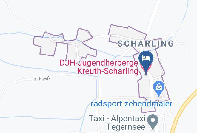 Miesbach - Djh Jugendherberge Kreuth Scharling Maps