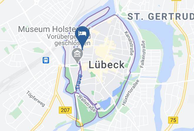 Lubeck - Djh Jugendherberge Lubeck Altstadt Maps