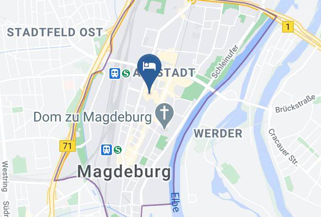 Magdeburg - Djh Jugendherberge Magdeburg Maps