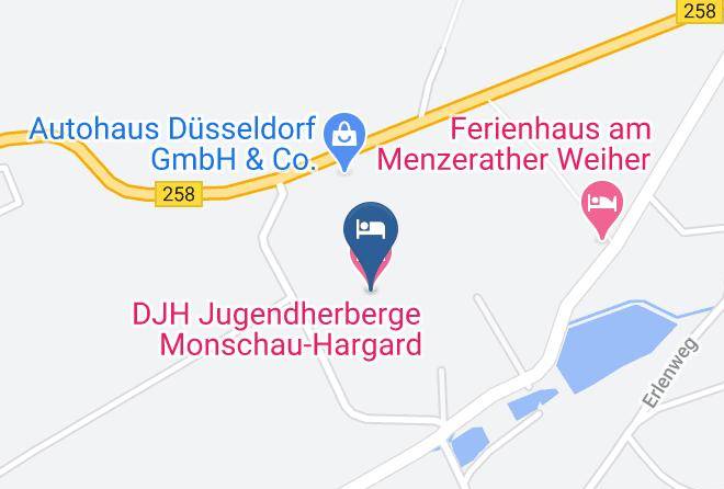 Djh Jugendherberge Monschau Hargard Map