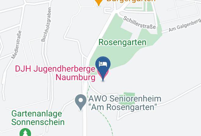 Burgenlandkreis - Djh Jugendherberge Naumburg Maps