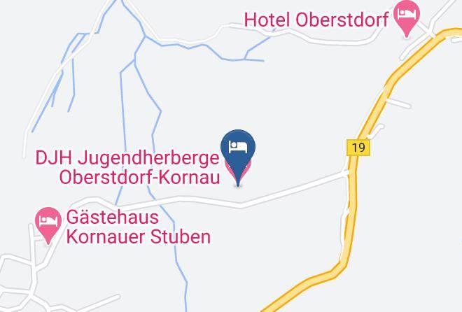 Oberallgau - Djh Jugendherberge Oberstdorf Kornau Maps