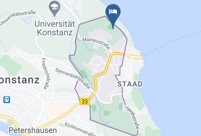 Constance - Djh Jugendherberge Otto Moericke Turm Konstanz Maps