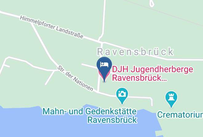 Oberhavel - Djh Jugendherberge Ravensbruck Internationale Jugendbegegnungsstatte Maps