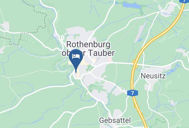 Ansbach - Djh Jugendherberge Rothenburg Ob Der Tauber Maps