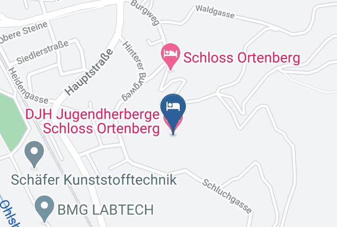 Ortenaukreis - Djh Jugendherberge Schloss Ortenberg Maps
