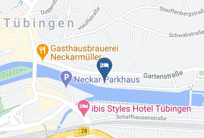 Tubingen - Djh Jugendherberge Tubingen Maps