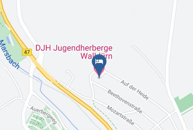 Neckar Odenwald Kreis - Djh Jugendherberge Walldurn Maps