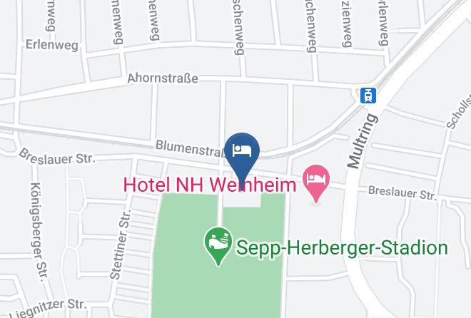 Rhein Neckar Kreis - Djh Jugendherberge Weinheim Maps