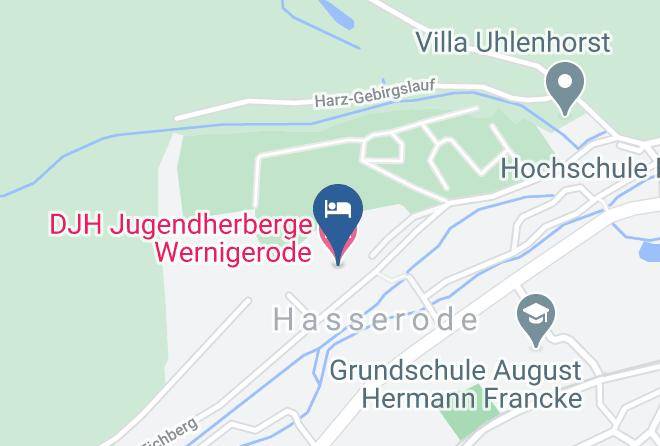 Harz - Djh Jugendherberge Wernigerode Maps