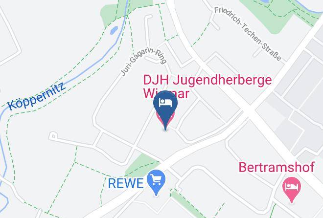 Nordwestmecklenburg - Djh Jugendherberge Wismar Maps