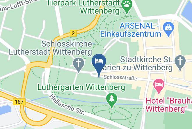 Wittenberg - Djh Jugendherberge Wittenberg Maps