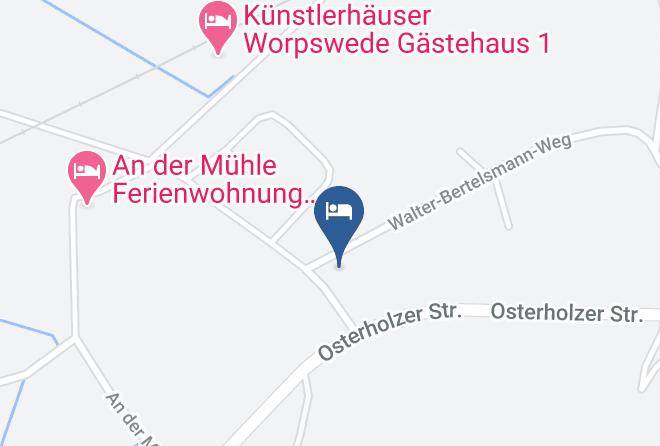 Osterholz - Djh Jugendherberge Worpswede Maps