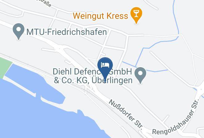 Bodenseekreis - Djh Martin Buber Jugendherberge Uberlingen Maps