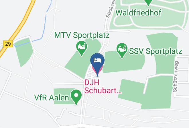 Djh Schubart Jugendherberge Aalen Map
