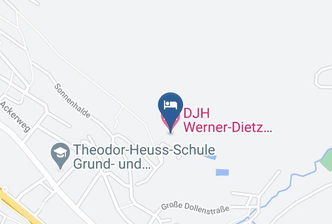 Baden Baden - Djh Werner Dietz Jugendherberge Baden Baden Maps