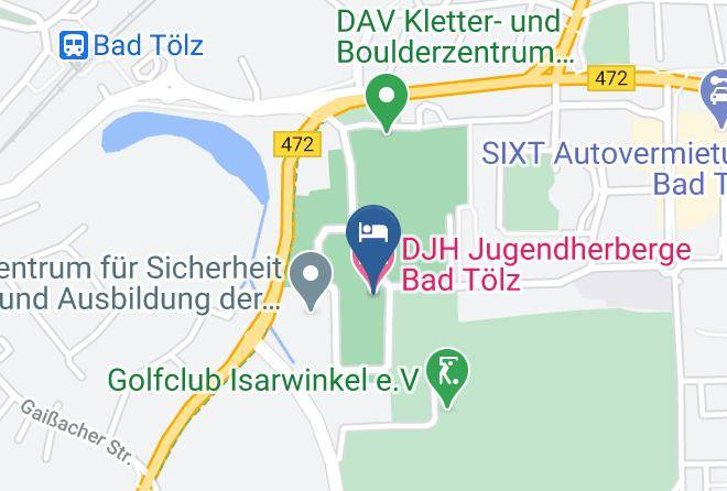 Bad Tolz Wolfratshausen - Djh Jugendherberge Bad Tolz Maps