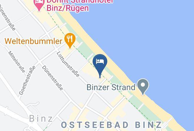 Vorpommern Rugen - Djh Jugendherberge Binz Maps