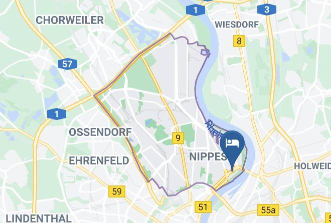 Djh Jugendherberge Koln Riehl Map