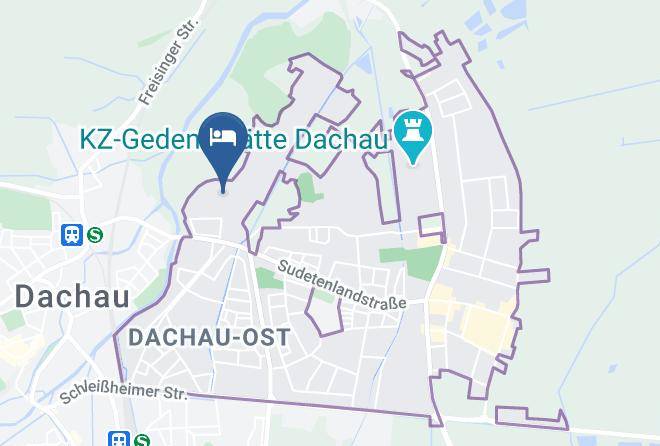 Dachau - Djh Jugendherberge Dachau Maps