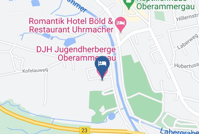 Garmisch Partenkirchen - Djh Jugendherberge Oberammergau Maps
