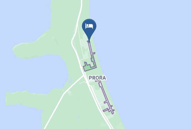 Vorpommern Rugen - Djh Jugendherberge Prora Mit Zeltplatz Maps