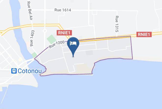 Cotonou - Djibson Hotel Maps