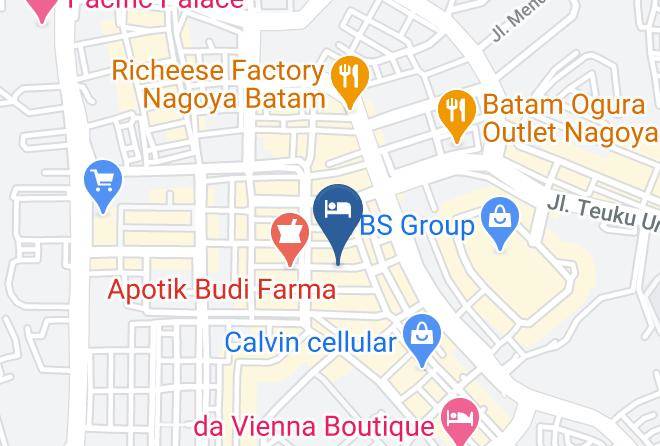 Batam - Dju Dju Hotel & Coffeeshop Maps