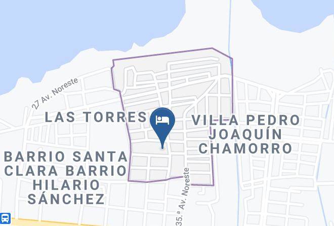 Managua - Dla Torre Hotel Maps