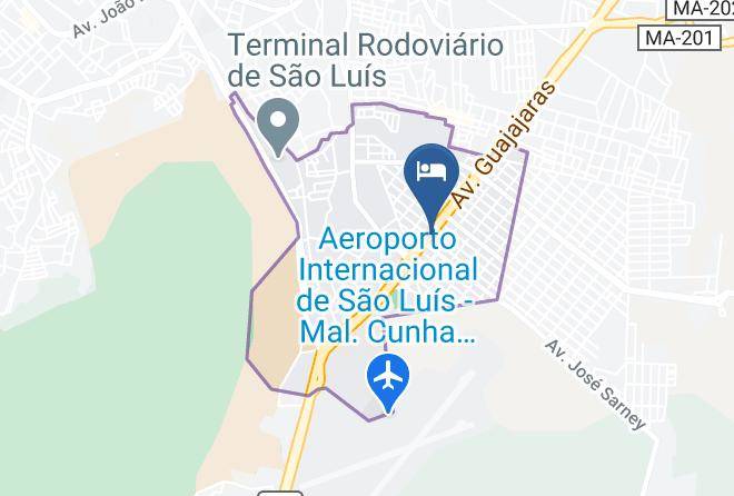 Sao Luis - Dlagus Hotel Maps