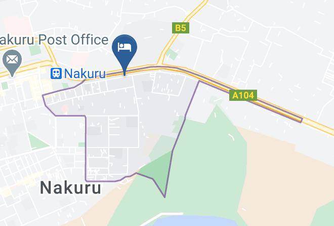 Nakuru - D Lux Hotel Maps