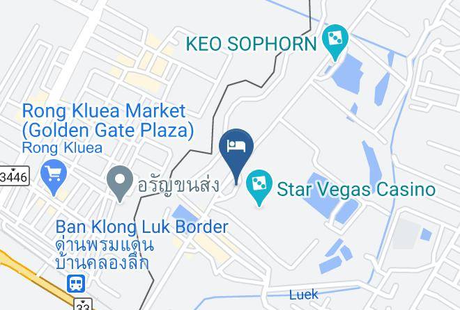 Amphoe Aranyaprathet - Dna Star Vegas Resort Maps