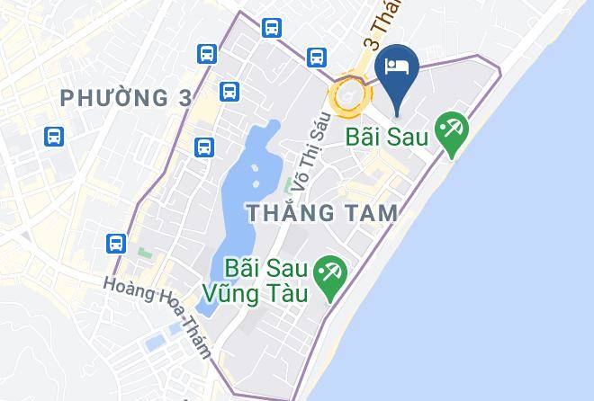 Vung Tau - The Malibu Hotel Maps