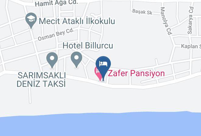 Dobra Hotel Sarimsakli Map