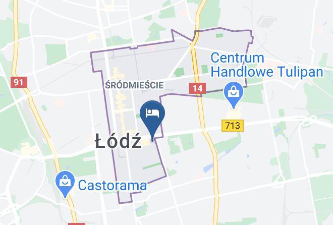 Lodz - Dobranoc Maps
