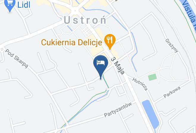 Zajazd Pod Groniami Map