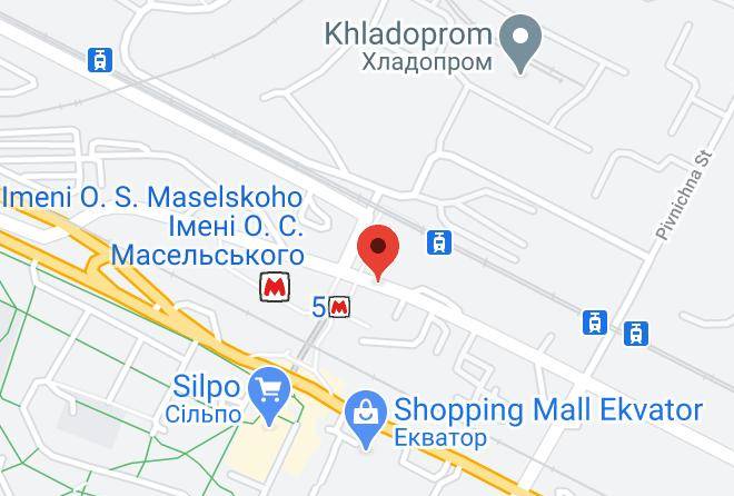 Kharkiv - Dobryy Hotel Maps